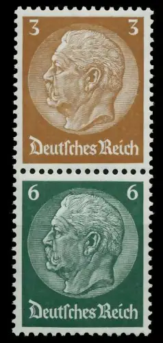 D-REICH ZUSAMMENDRUCK Nr S151 ungebraucht SENKR PAAR 799546