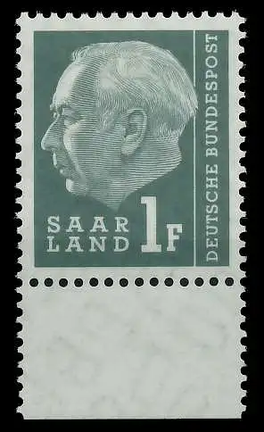 SAAR OPD 1957 Nr 380 postfrisch URA 799A8A