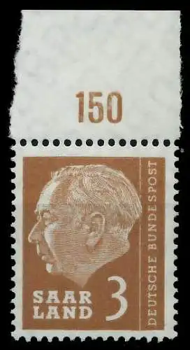 SAAR OPD 1957 Nr 382 postfrisch ORA 799AE2