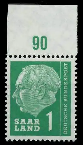 SAAR OPD 1957 Nr 380 postfrisch ORA 799B66