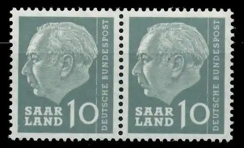 SAAR OPD 1957 Nr 386 postfrisch WAAGR PAAR 799B72