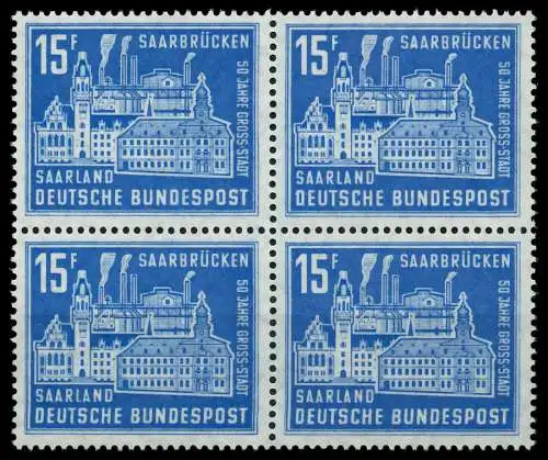 SAAR OPD 1959 Nr 446 postfrisch VIERERBLOCK 79C556