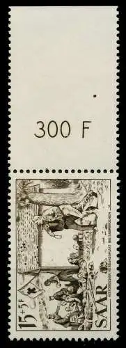 SAARLAND 1956 Nr 370 postfrisch ORA 79DB82