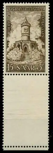 SAARLAND 1956 Nr 375L postfrisch URA 79DC02