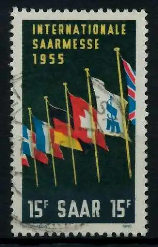 SAARLAND 1955 Nr 359 gestempelt 79DE8A