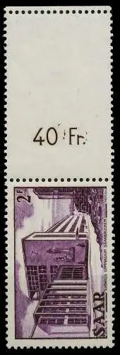 SAARLAND 1952 Nr 320L postfrisch ORA 7A1476
