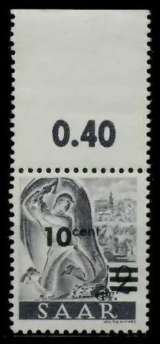 SAARLAND 1947 Nr 226ZII postfrisch ORA 7A14E6
