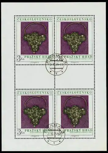 CSSR Nr 2291KB-2292KB zentrisch gestempelt KLEINBG 79776A