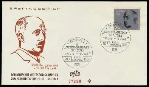 BRD Nr 431-438 BRIEF FDC 7995AE