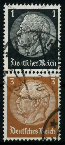 D-REICH ZUSAMMENDRUCK Nr S115 gestempelt SENKR PAAR 7A182A