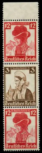 D-REICH ZUSAMMENDRUCK Nr S236 postfrisch 3ER STR 7A19B2