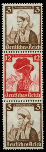 D-REICH ZUSAMMENDRUCK Nr S238 postfrisch 3ER STR 7A1A46