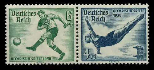 D-REICH ZUSAMMENDRUCK Nr W105 postfrisch WAAGR PAAR 7A1ACA