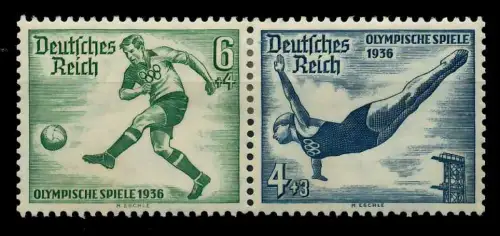 D-REICH ZUSAMMENDRUCK Nr W105 ungebraucht WAAGR PAAR 7A1AE2