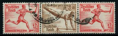 D-REICH ZUSAMMENDRUCK Nr W110 gestempelt 3ER STR 7A3B4A