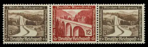 D-REICH ZUSAMMENDRUCK Nr W116 postfrisch 3ER STR 7A3B7A