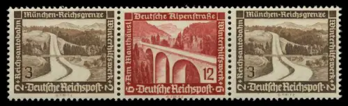 D-REICH ZUSAMMENDRUCK Nr W116 postfrisch 3ER STR 7A3B92