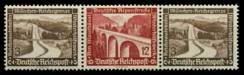 D-REICH ZUSAMMENDRUCK Nr W116 postfrisch 3ER STR 7A3B96