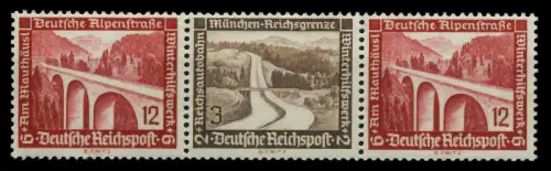 D-REICH ZUSAMMENDRUCK Nr W118 postfrisch 3ER STR 7A3C6A