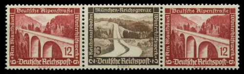 D-REICH ZUSAMMENDRUCK Nr W118 postfrisch 3ER STR 7A3C72