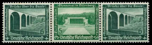 D-REICH ZUSAMMENDRUCK Nr W122 postfrisch 3ER STR 7A3D16