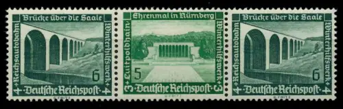 D-REICH ZUSAMMENDRUCK Nr W122 postfrisch 3ER STR 7A3D1E