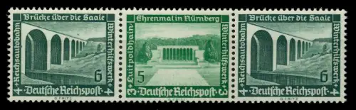 D-REICH ZUSAMMENDRUCK Nr W122 postfrisch 3ER STR 7A3D7A