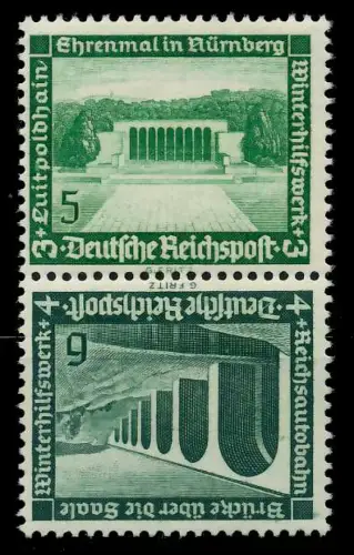 D-REICH ZUSAMMENDRUCK Nr SK29 postfrisch SENKR PAAR 7A3D92