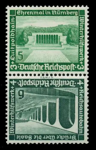 D-REICH ZUSAMMENDRUCK Nr SK29 postfrisch SENKR PAAR 7A3DDE