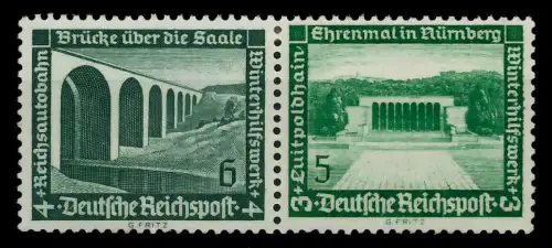 D-REICH ZUSAMMENDRUCK Nr W121 ungebraucht WAAGR PAAR 7A3E6A