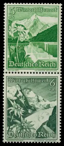 D-REICH ZUSAMMENDRUCK Nr S245 postfrisch SENKR PAAR 7A3FBA