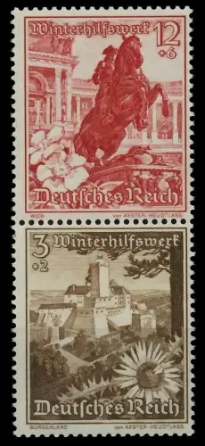 D-REICH ZUSAMMENDRUCK Nr S249 postfrisch SENKR PAAR 7A3FBE