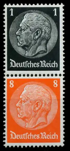 D-REICH ZUSAMMENDRUCK Nr S135 ungebraucht SENKR PAAR 7A4102