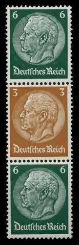 D-REICH ZUSAMMENDRUCK Nr S154 postfrisch 3ER STR 7A627A