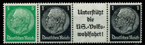 D-REICH ZUSAMMENDRUCK Nr W59+W93 W92 postfrisch 4ER STR 7A657E
