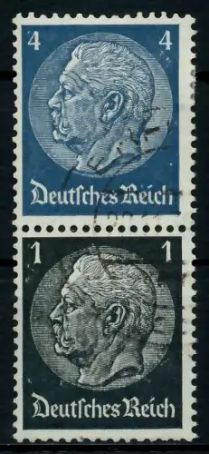 D-REICH ZUSAMMENDRUCK Nr S171 gestempelt SENKR PAAR 7A663E