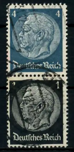D-REICH ZUSAMMENDRUCK Nr S171 gestempelt SENKR PAAR 7A664E