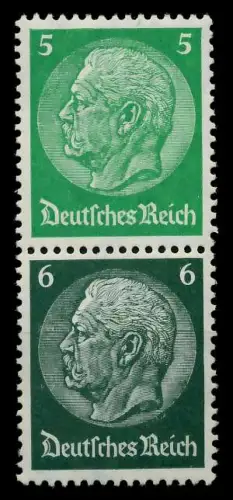 D-REICH ZUSAMMENDRUCK Nr S187 postfrisch SENKR PAAR 7A66EE