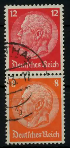 D-REICH ZUSAMMENDRUCK Nr S199 gestempelt SENKR PAAR 7A67C2