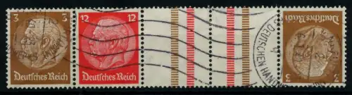 D-REICH ZUSAMMENDRUCK Nr KZ31 gestempelt 4ER STR 7A68AE