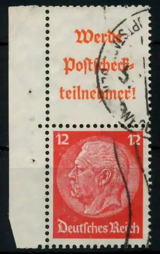 D-REICH ZUSAMMENDRUCK Nr S203 gestempelt SENKR PAAR 7A69A6