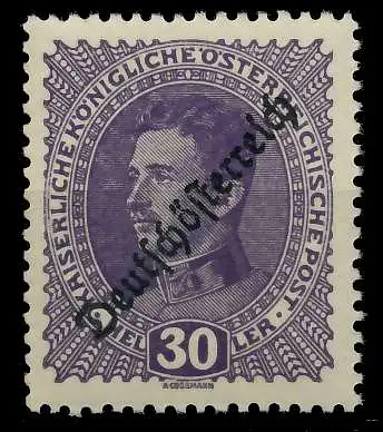ÖSTERREICH 1918 Nr 236 postfrisch 7A8352