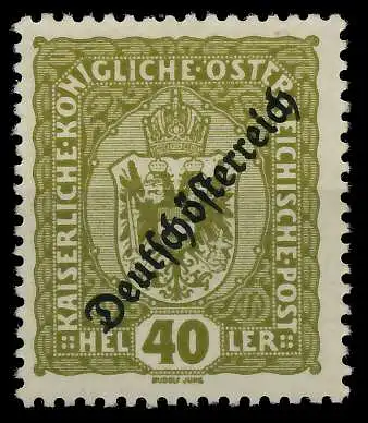 ÖSTERREICH 1918 Nr 237 postfrisch 7A8386