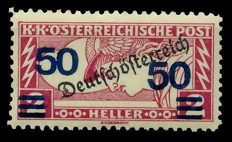 ÖSTERREICH 1919 Nr 254 ungebraucht 7A843A