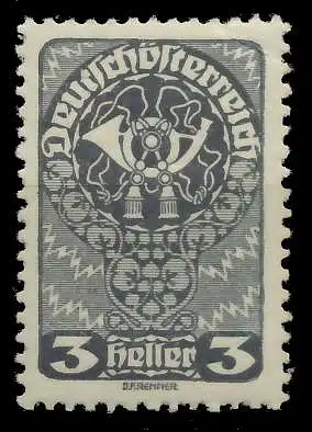 ÖSTERREICH 1919 Nr 255 postfrisch 7A85DA