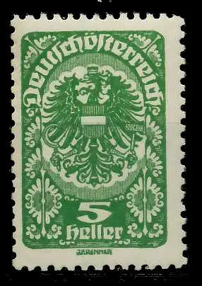 ÖSTERREICH 1919 Nr 256x postfrisch 7A85FE