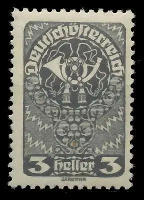 ÖSTERREICH 1919 Nr 255 postfrisch 7A8656