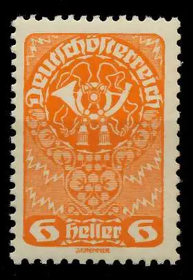 ÖSTERREICH 1919 Nr 258 postfrisch 7A86FE