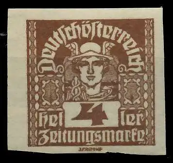 ÖSTERREICH 1920 21 ZEITUNGSMARKEN Nr 294x postfrisch 7A88A6