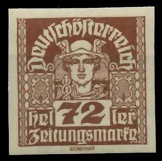 ÖSTERREICH 1920 21 ZEITUNGSMARKEN Nr 307x postfrisch 7A894E